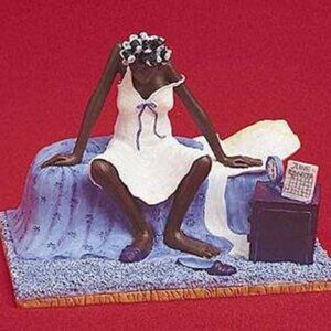 Annie Lee figurine "Blue Monday"  Sass n Class Annie Lee Blue Monday